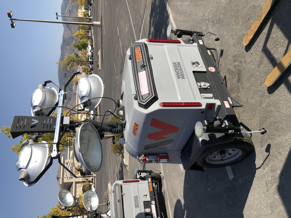 2019 Wacker Neuson LTV6L-MH Mobile Light Tower w/Fuel Level Sensor Installed