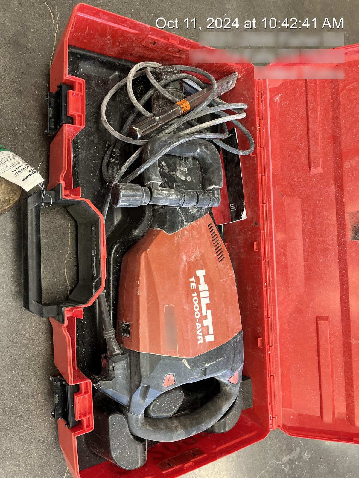 2022 HILTI TE 1000-AVR