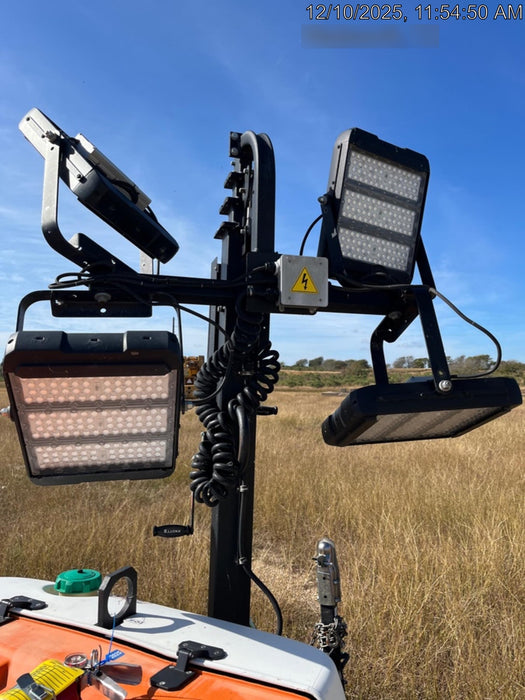 2024 Generac MLT2 Diesel, Flex Switch 120V Input, Powerzone Controller, 
(4) 320W LED Lights, 4kW Generator, 39.9 Gal Fuel Tank, 2" Ball, T3