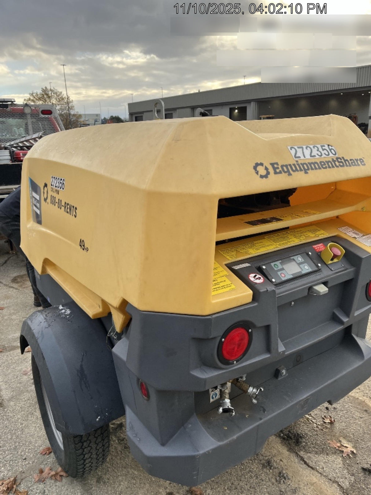 2022 ATLAS COPCO XAS188 CWK
