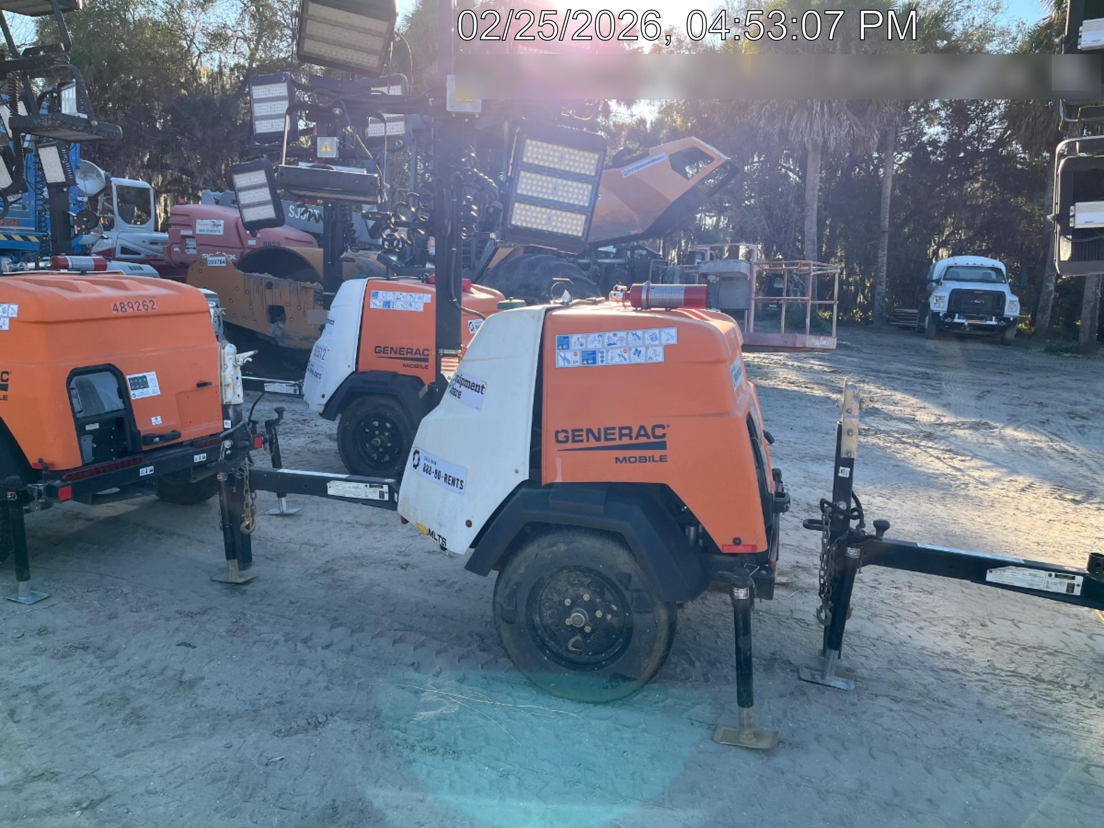 2023 Generac MLT2 Diesel, Flex Switch 120V Input, Powerzone Controller, 
(4) 320W LED Lights, 4kW Generator, 39.9 Gal Fuel Tank, 2" Ball, T3