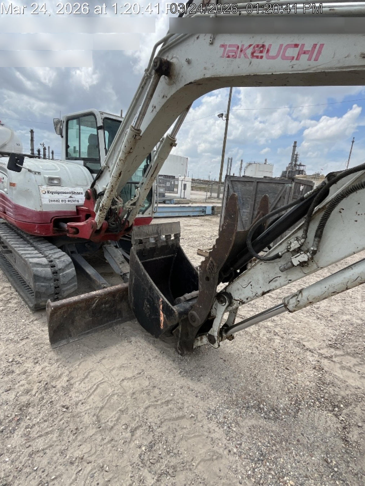2019 Takeuchi TB290 Takeuchi TB290 Cab/Heat/AC w/Rubber Tracks, Auxiliary Hydraulics, Dozer Blade, Manual QC, 18/24/36" Buckets, Hydraulic Thumb Installed