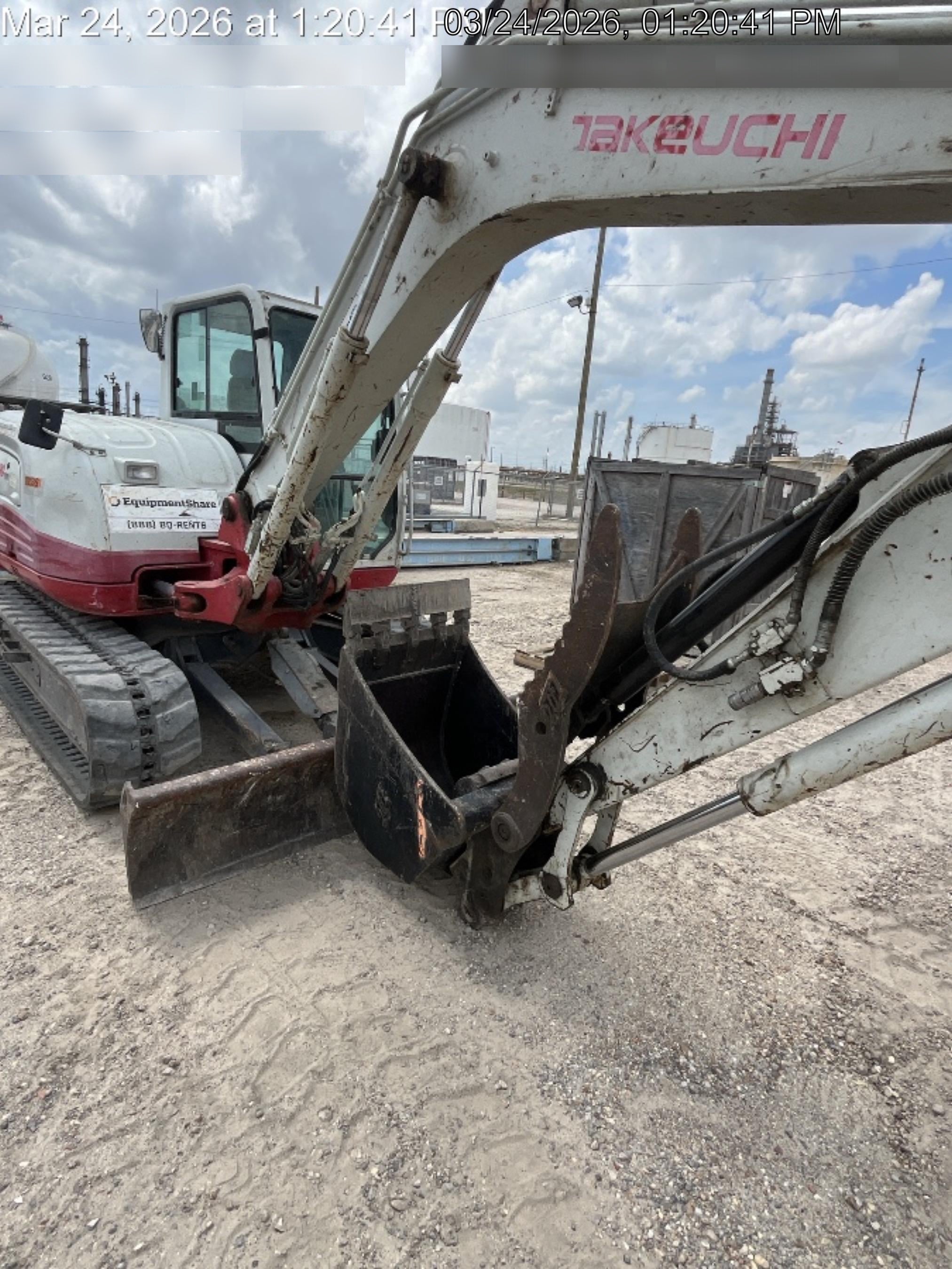 2019 Takeuchi TB290 Takeuchi TB290 Cab/Heat/AC w/Rubber Tracks, Auxiliary Hydraulics, Dozer Blade, Manual QC, 18/24/36" Buckets, Hydraulic Thumb Installed