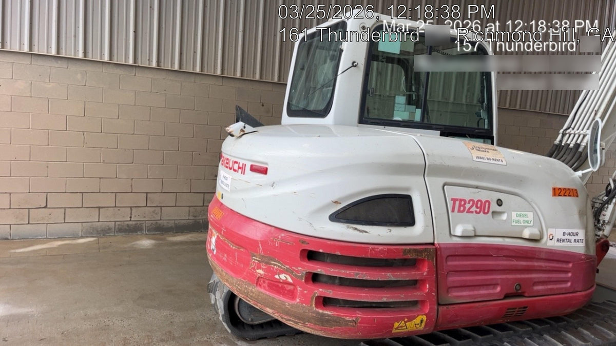 2020 Takeuchi TB290C Cab/Heat/Air, Rubber Tracks, Manual TAG QC