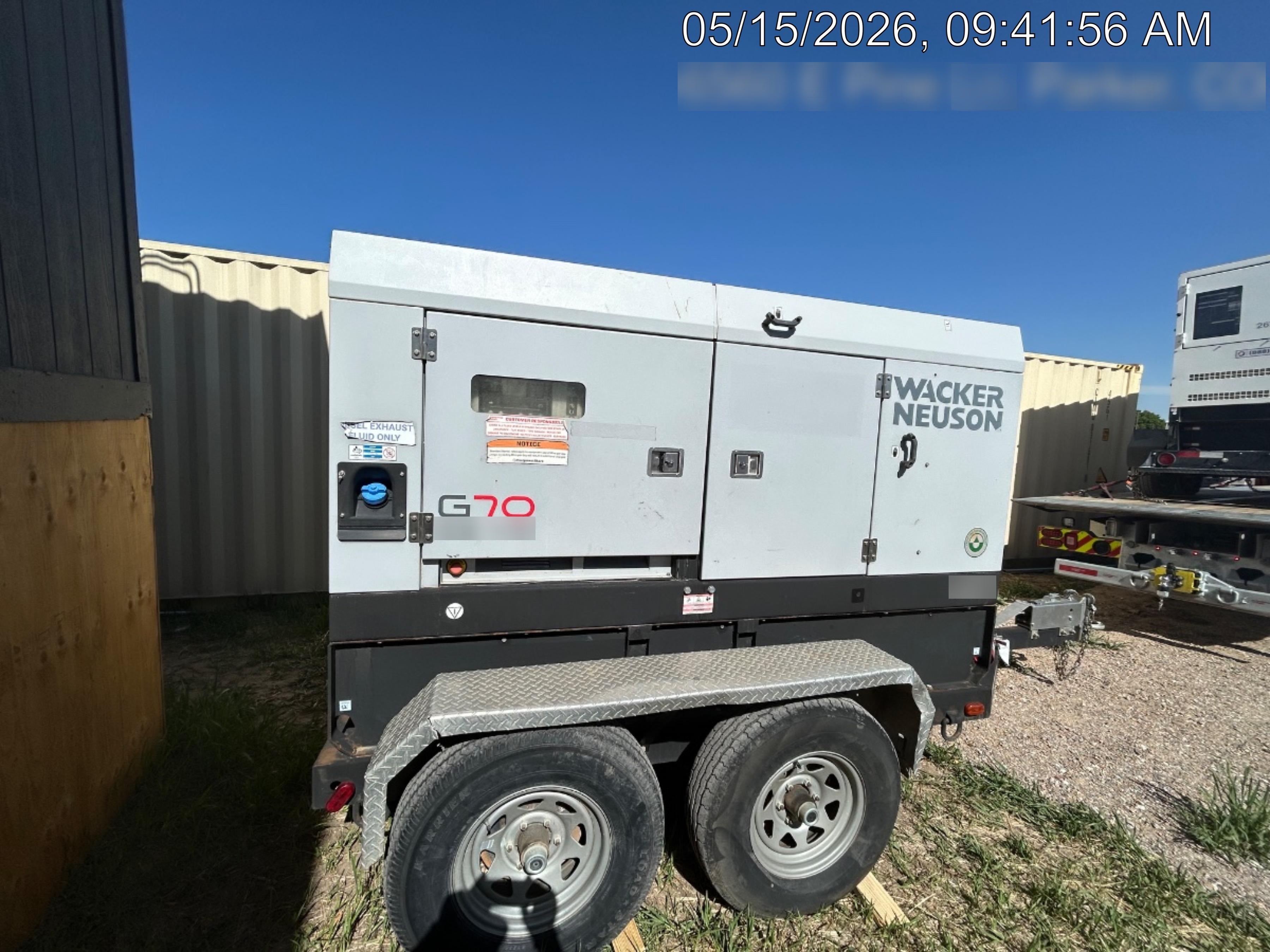 2018 WACKER NEUSON G70