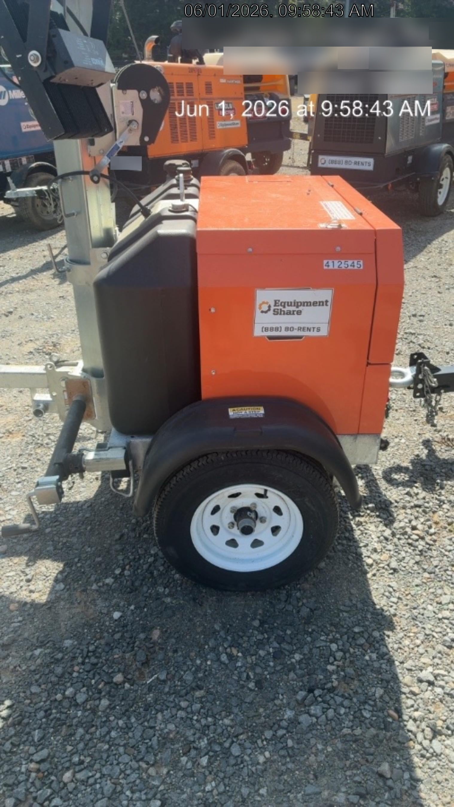 2024 Wanco WLTT-4MM4K Diesel, Deep Sea Controller, Shore Power Plug, Auto Start, (4) 350W LED Floodlights, 4kW Generator, 60 Gal Fuel Tank, 2" Ball, T3