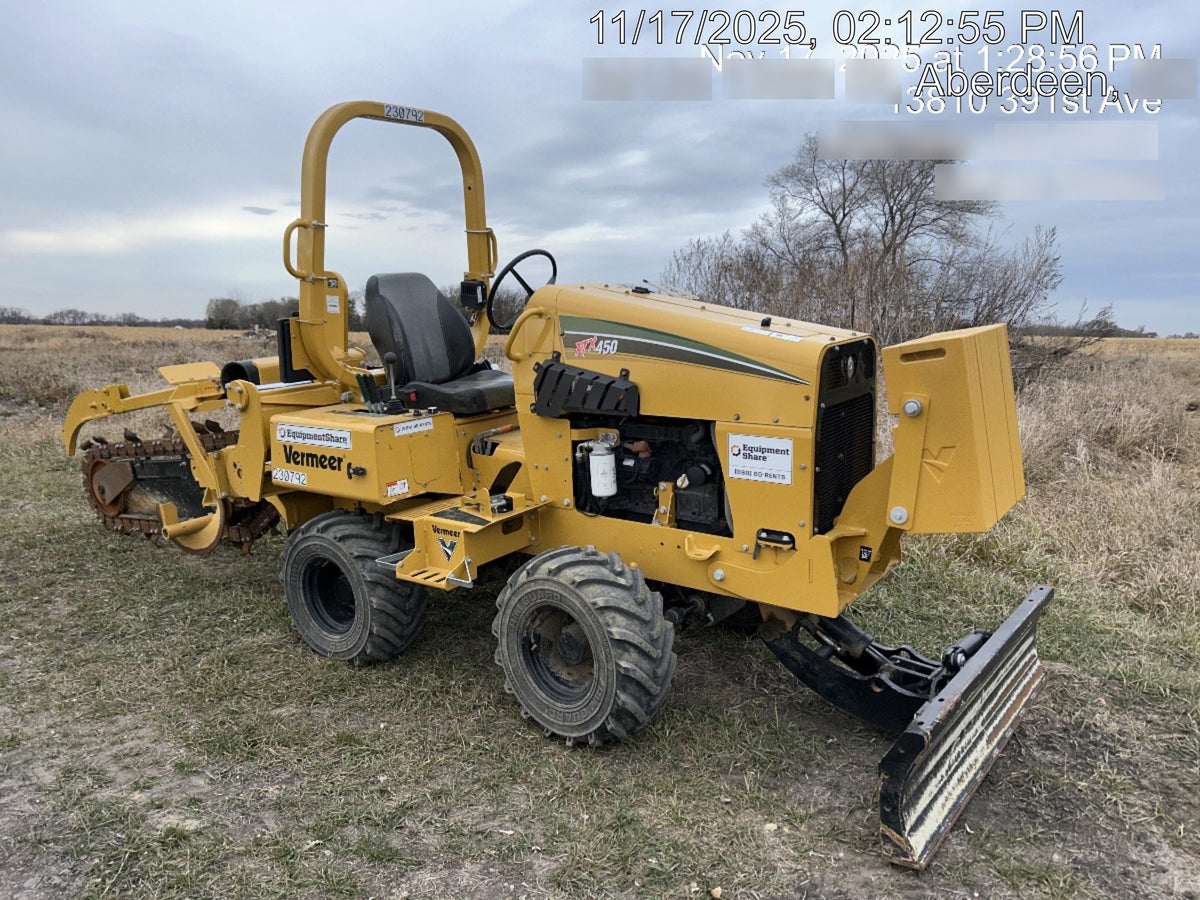 2022 VERMEER RTX450