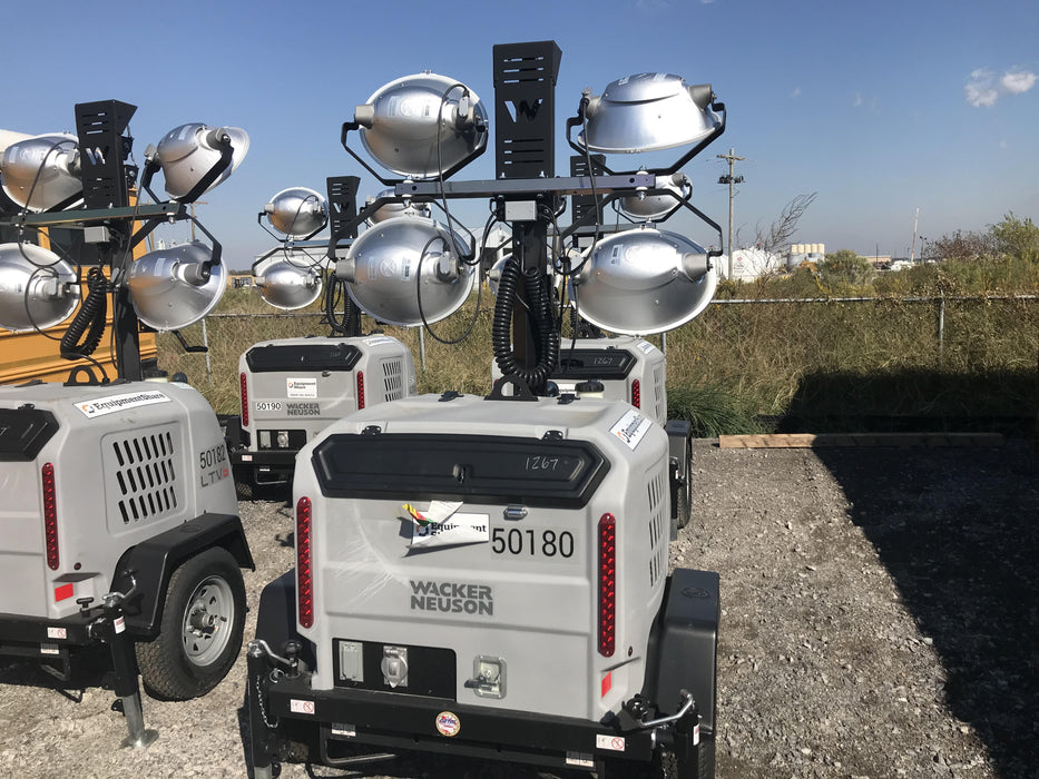 2019 Wacker Neuson LTV6L-MH Mobile Light Tower w/Fuel Level Sensor Installed