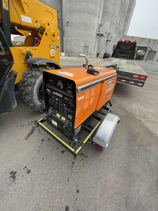 2023 Lincoln Electric LE400 Kubota V1505, Trlr, Cable Rack, Light Kit, ES Decals, T3