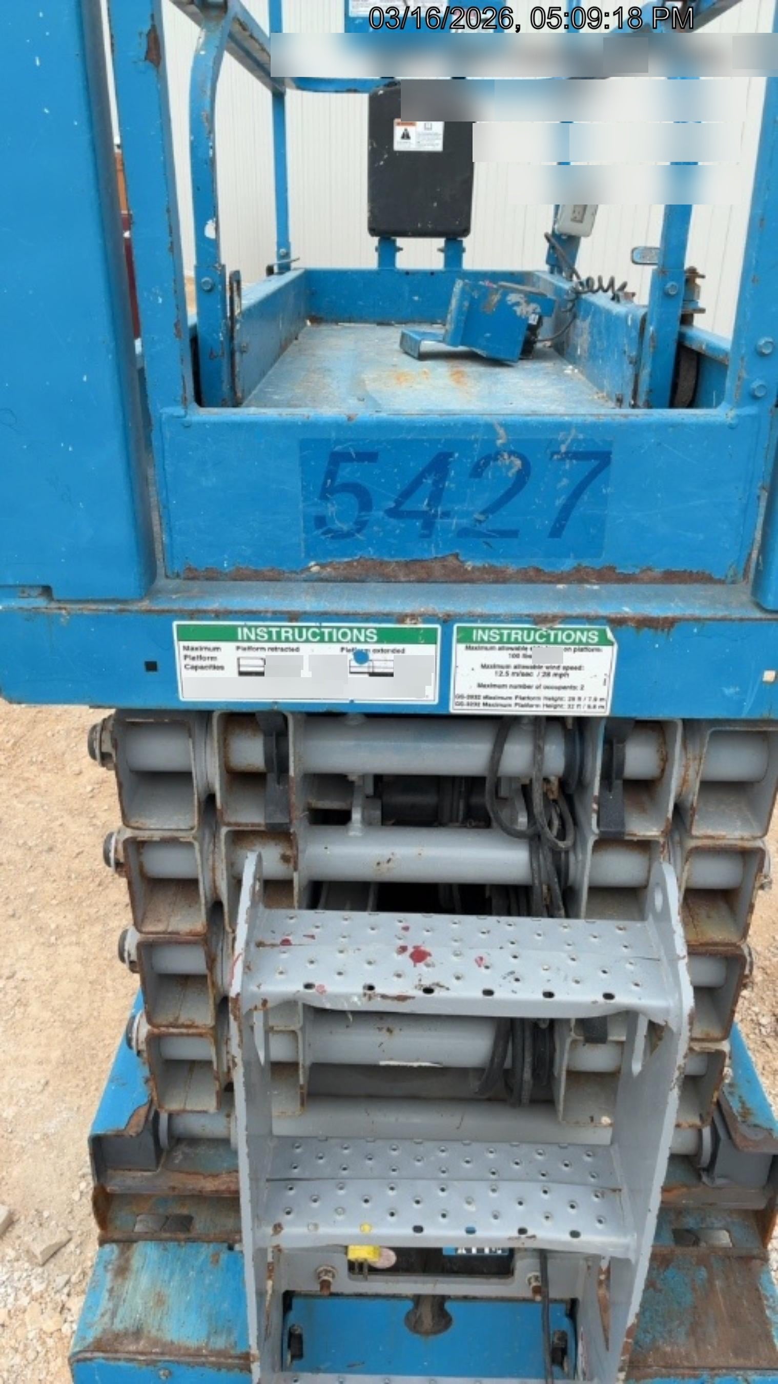 2017 Genie GS-3232 Genie GS3232 Narrow 32' Scissor Lift