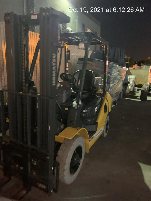 2021 KOMATSU FG25T-16 LP-Scale System