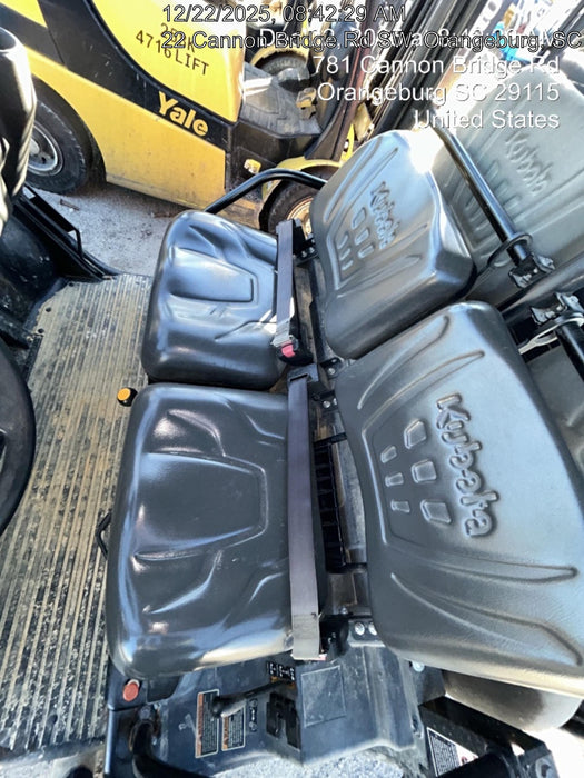 2021 Kubota RTV-X1140W-H Plastic Canopy, Windshield Acrylic Clear, LED Strobe Light, Wire Harness Kit, Back up Alarm