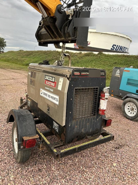 2018 Lincoln Electric Vantage 322 Lincoln Vantage 322 Welder Ready Pak 3 - Vantage 322, Trailer, Fender and light kit, Cable rack