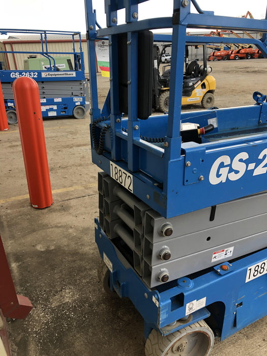 2018 Genie GS-2632 GENIE GS-2632 w/Fixed Rail, Chain Entry
