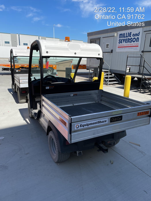 2020 Club Car CA500E Canopy, NM Tires, 48-volt Electric Drive System w/ 500 amp Motor Controller