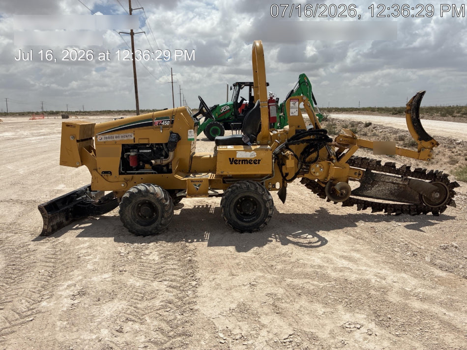 2019 VERMEER RTX450