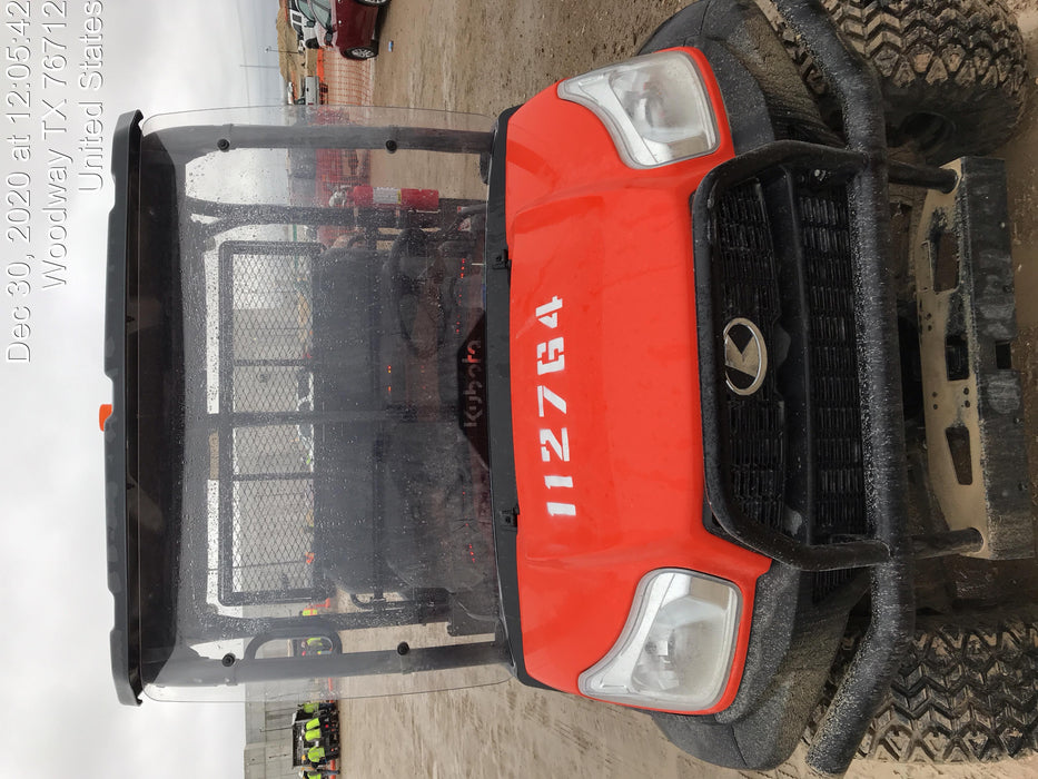 2020 Kubota RTV-X1140 4 Seat UTV, 4WD, Canopy, Standard Rental Spec