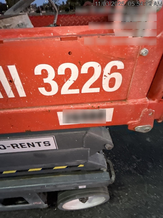 2019 Skyjack SJIII-3226 Standard w/Trojan Batteries