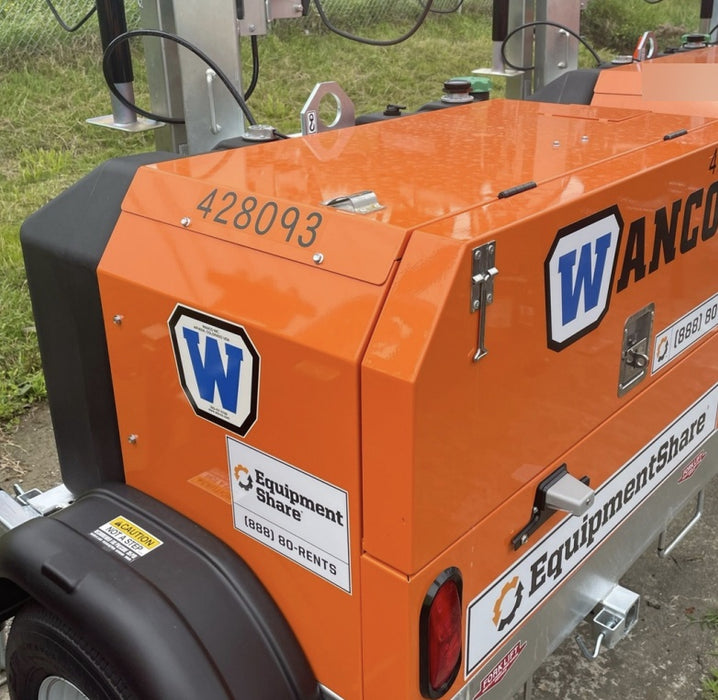 2024 Wanco WLTT-4MM4K Diesel, Deep Sea Controller, Shore Power Plug, Auto Start, (4) 350W LED Floodlights, 4kW Generator, 60 Gal Fuel Tank, 2" Ball, T3