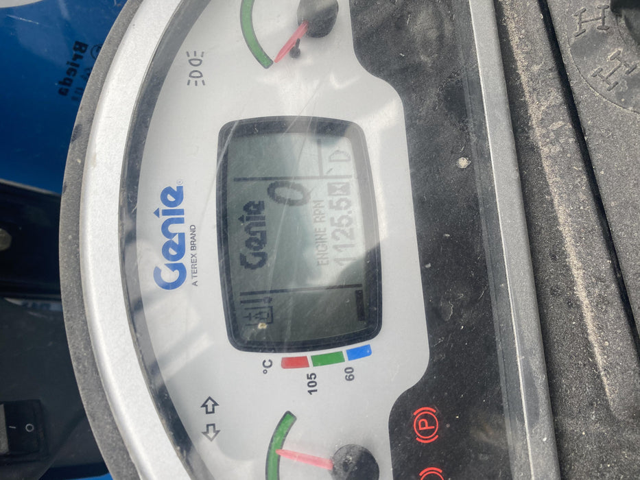 2018 Genie GTH-5519 Genie GTH-5519 Telehandler w/Enclosed Cab w/HVAC, 48" Carriage/Forks, Solid RT Tires, Work Light Package