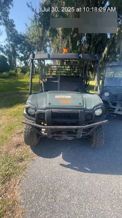 2019 Kawasaki Mule PRO-DXT Standard Options, Backup Alarm, Beacon, Plastic Hard Top, Poly Windshield, Horn Kit