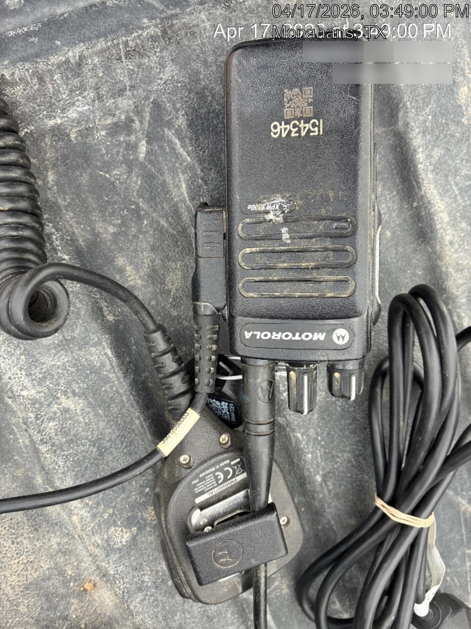2022 MOTOROLA XPR3300E