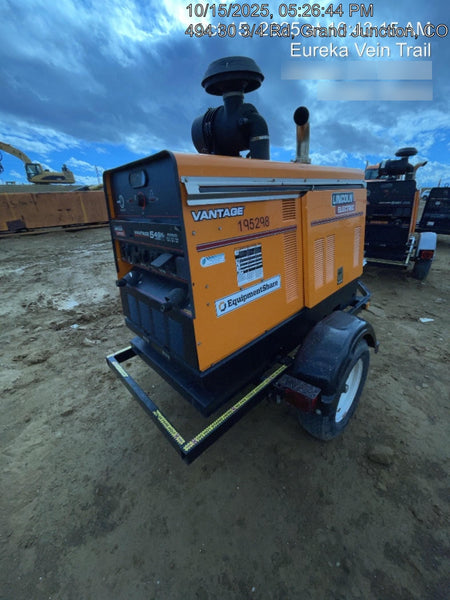2021 Lincoln Electric Vantage 549X Ready Pak 3, ORANGE (includes trailer, cable rack, fender light kit)