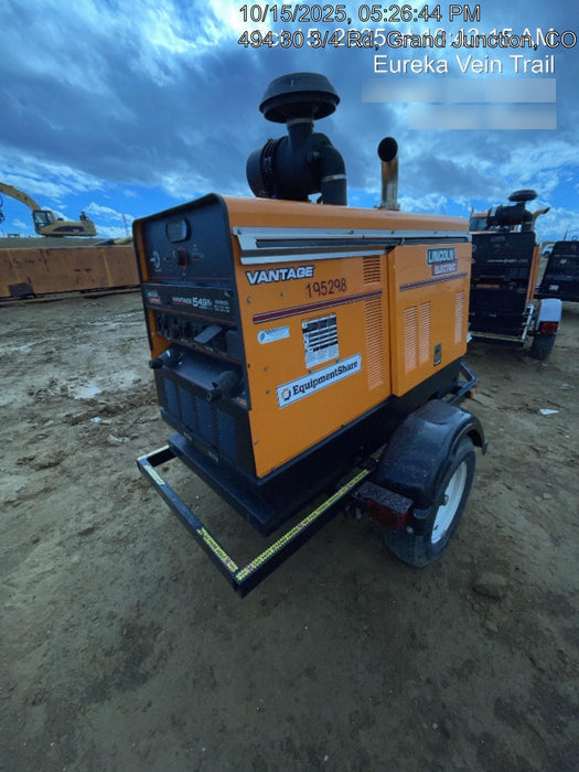 2021 Lincoln Electric Vantage 549X Ready Pak 3, ORANGE (includes trailer, cable rack, fender light kit)