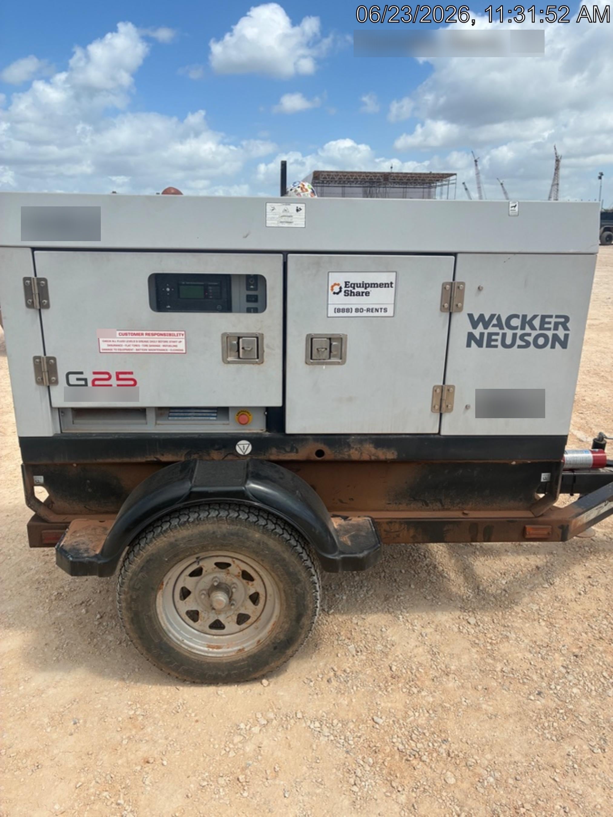 2018 WACKER NEUSON G25