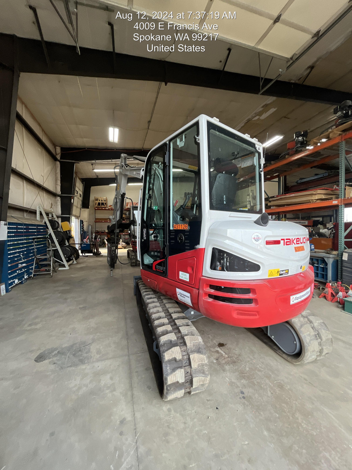 2024 TAKEUCHI TB250-2CR