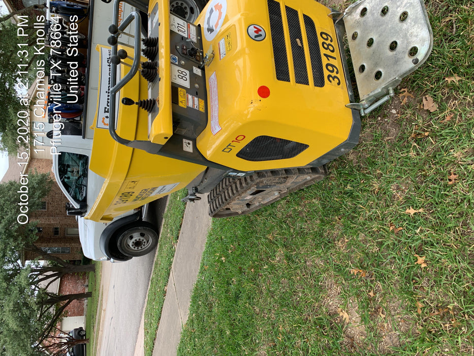 2019 WACKER NEUSON DT10