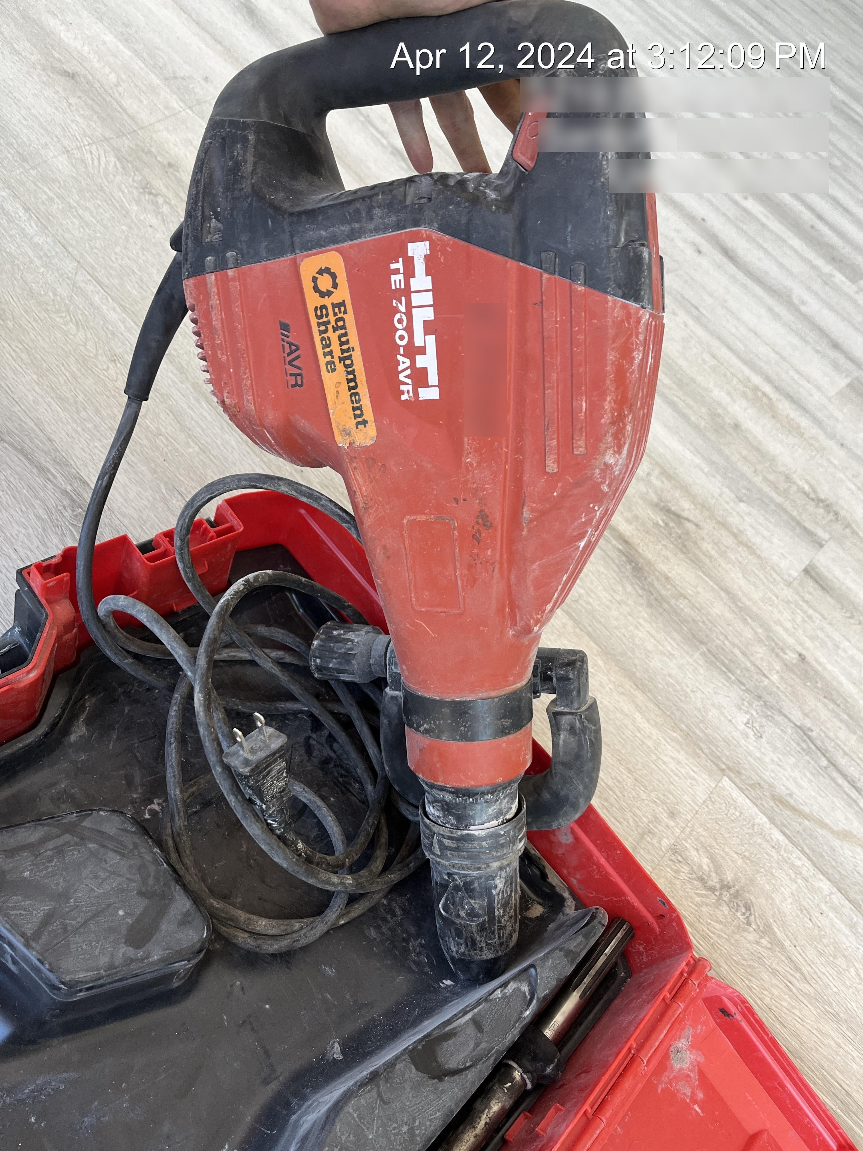 2020 HILTI TE 700-AVR