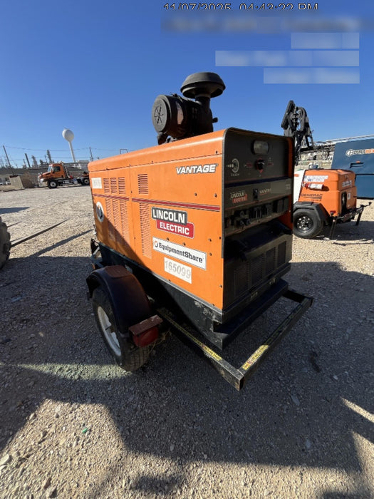 2021 Lincoln Electric Vantage 549X Ready Pak 3, ORANGE (includes trailer, cable rack, fender light kit)