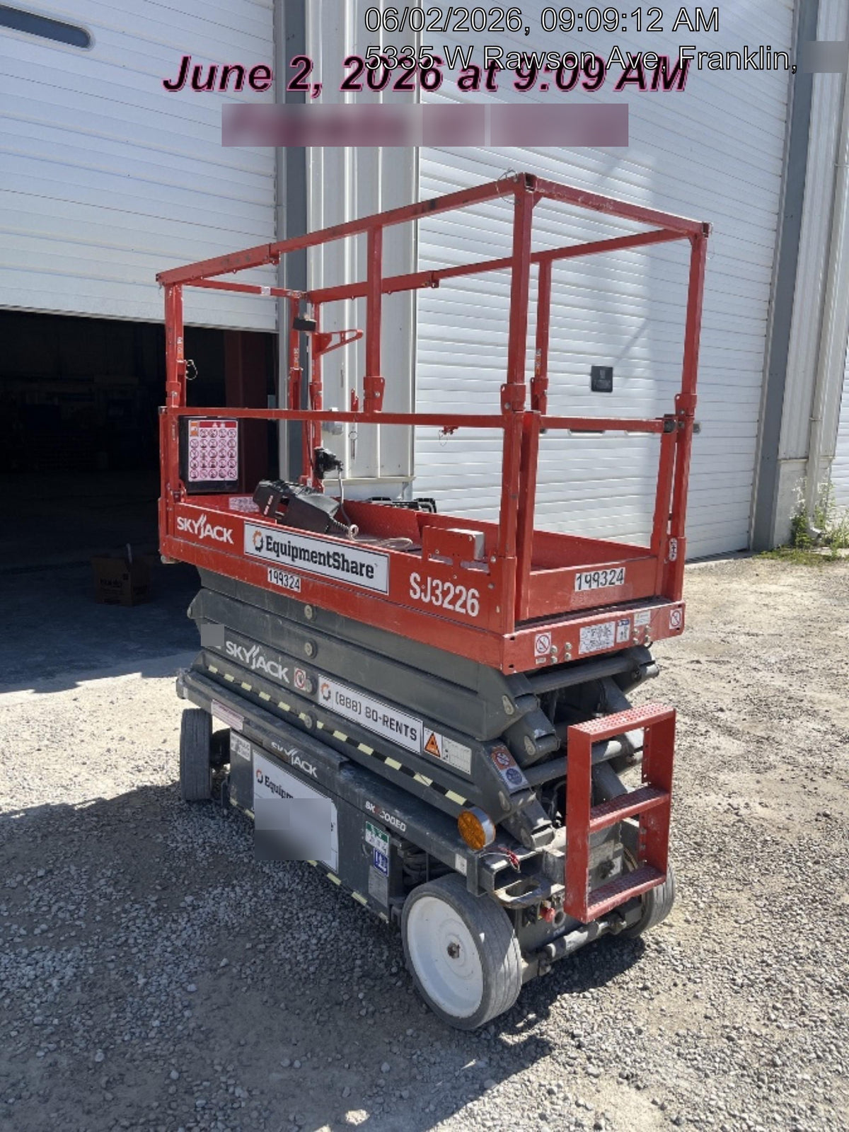 2021 SKYJACK SJ3226