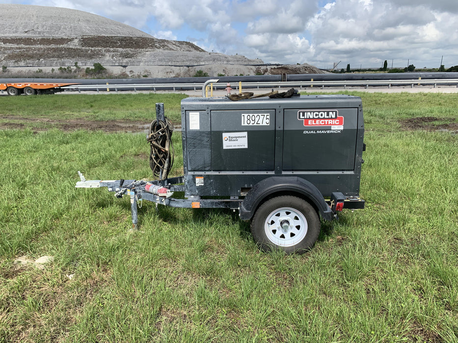 2021 Lincoln Electric Dual Maverick 200/200X Ready Pak 3, Includes Trailer, Cable Rack, Fender Light Kit