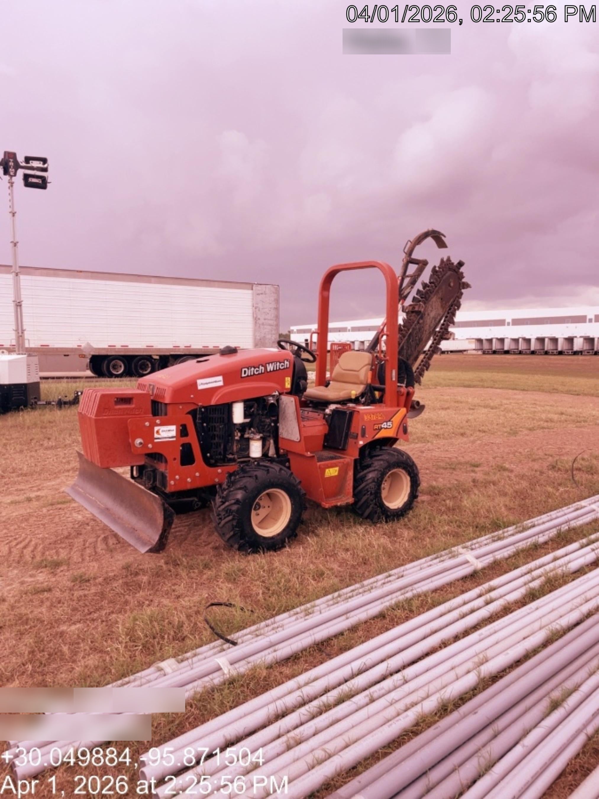 2023 DITCH WITCH RT45A