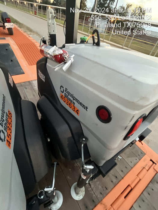 2024 Wacker Neuson LTT4 Diesel, Kohler KDW702, Deep Sea Controller, Auto Start, LED 320W, Bypass Outlet, T3