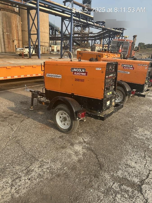 2022 Lincoln Electric LE400 Kubota V1505, Trlr, Cable Rack, Light Kit, ES Decals, T3