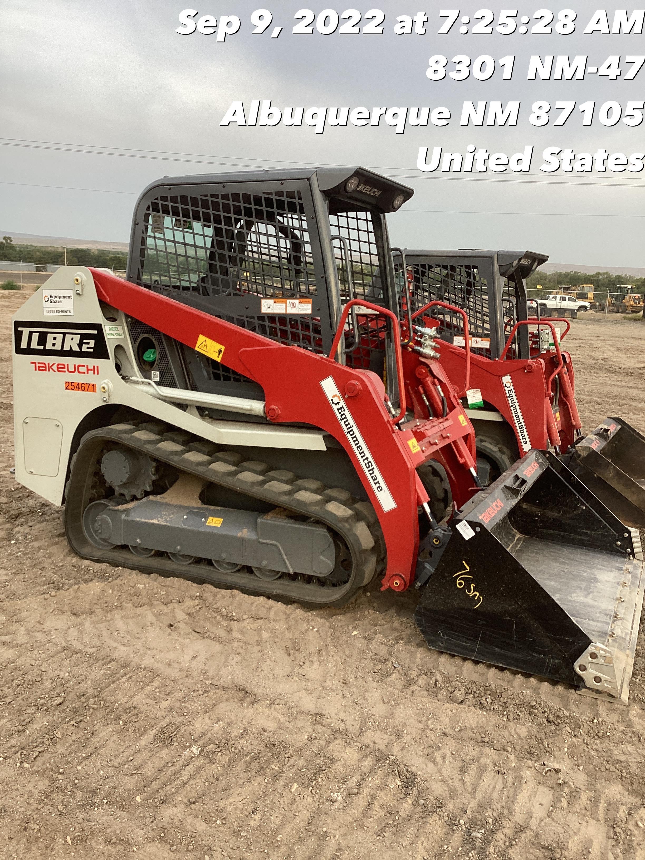 2022 TAKEUCHI TL8R2-R