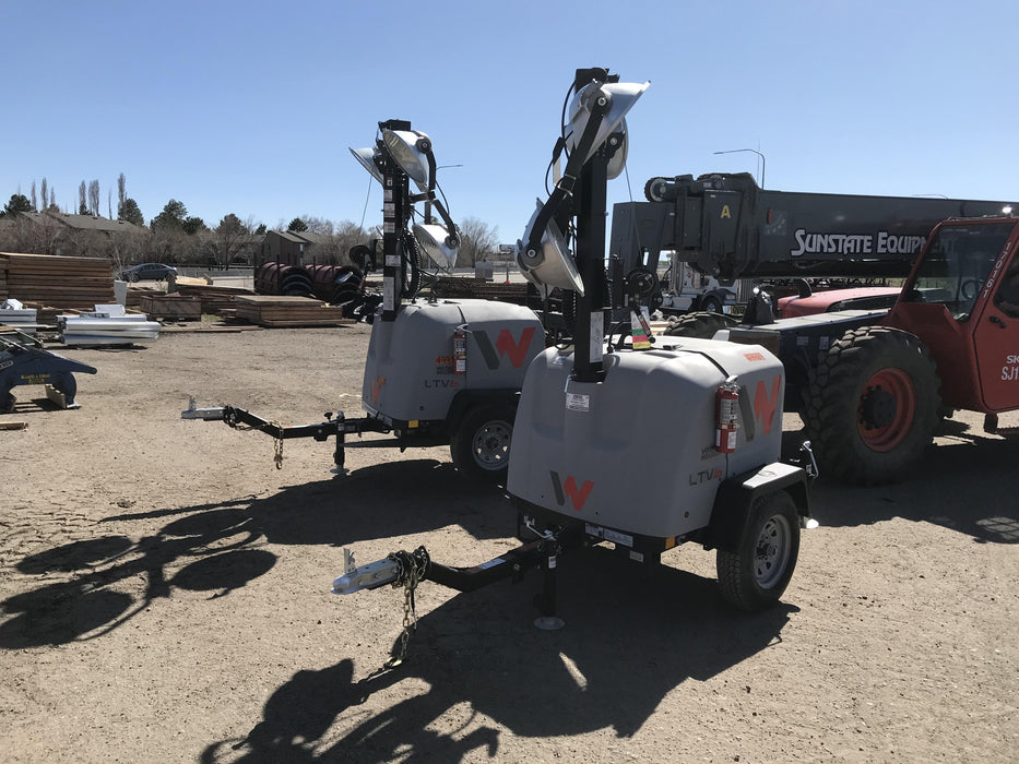 2019 Wacker Neuson LTV6L-MH Mobile Light Tower w/Fuel Level Sensor Installed