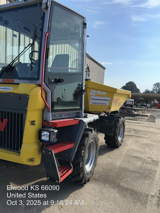 2025 WACKER NEUSON DV604 Cab Standard Tires