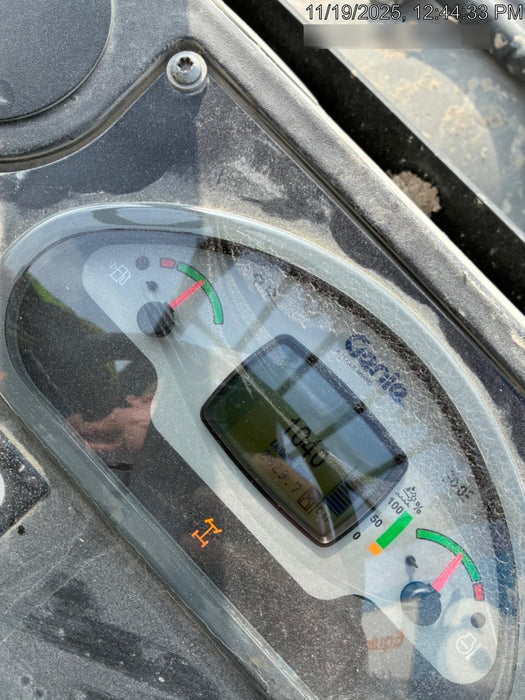 2019 Genie GTH-1056 Canopy, Solid RT Tires, LED Work Lights, Beacon 60" QA Carriage, 60" Forks