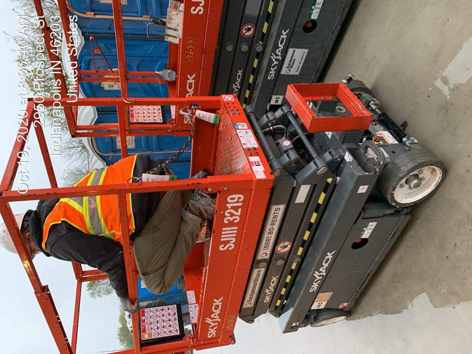 2016 Skyjack SJIII-3219 Standard Rental Specs