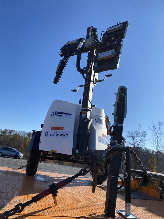 2023 Generac MLT2 Diesel, Flex Switch 120V Input, Powerzone Controller, (4) 320W LED Lights, 4kW Generator, 39.9 Gal Fuel Tank, 2" Ball, T3