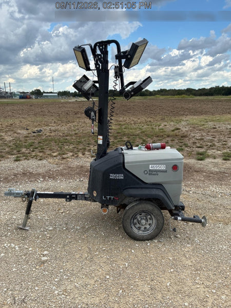 2024 Wacker Neuson LTT4 Diesel, Kohler KDW702, Deep Sea Controller, Auto Start, LED 320W, Bypass Outlet, T3