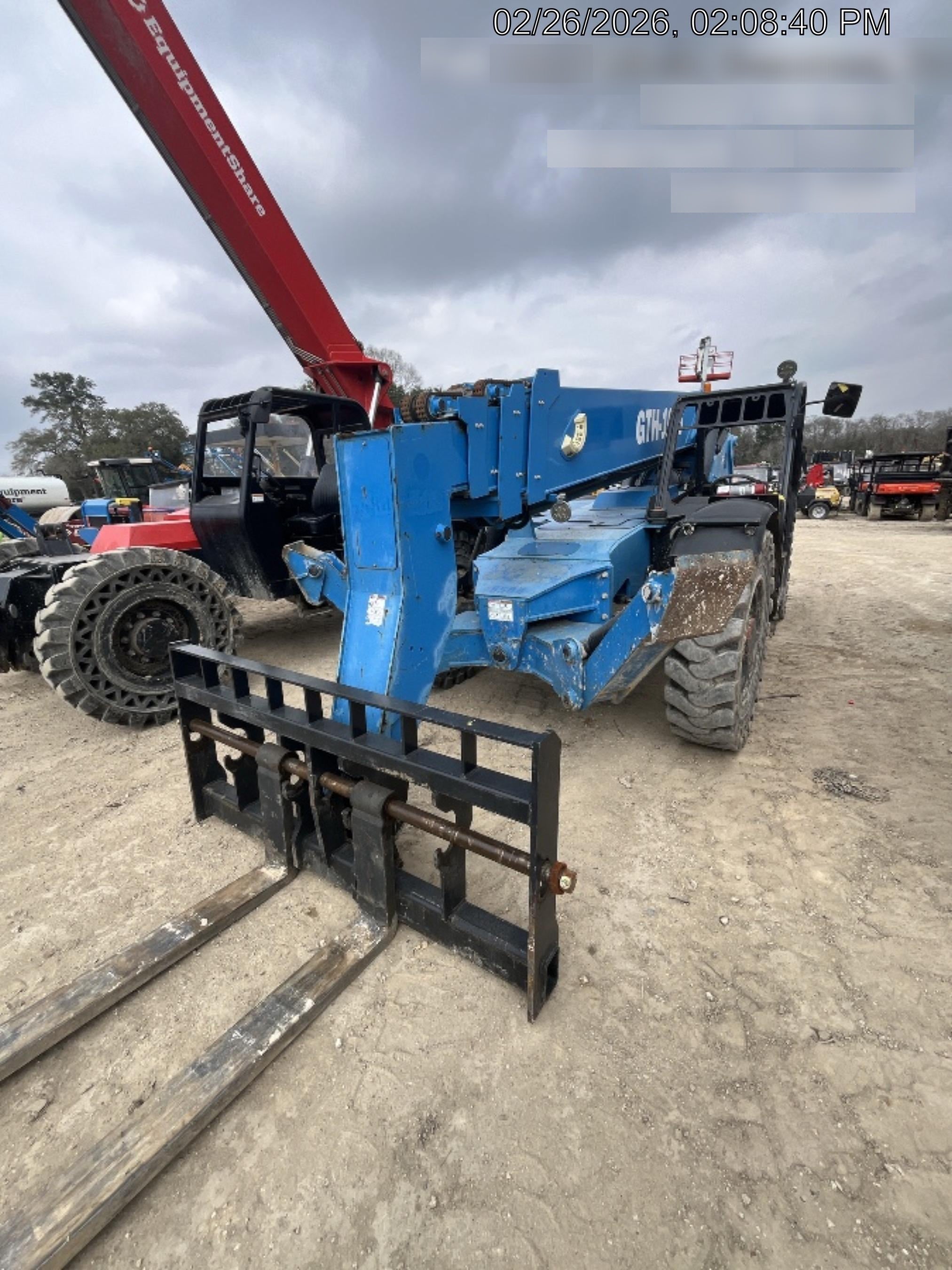 2017 Genie GTH-1056 Genie GTH1056, Solid Tires, 60" carriage, Light Kit, Open ROPS