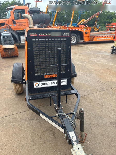 2021 Lincoln Electric Vantage 549X Ready Pak 3, ORANGE (includes trailer, cable rack, fender light kit)