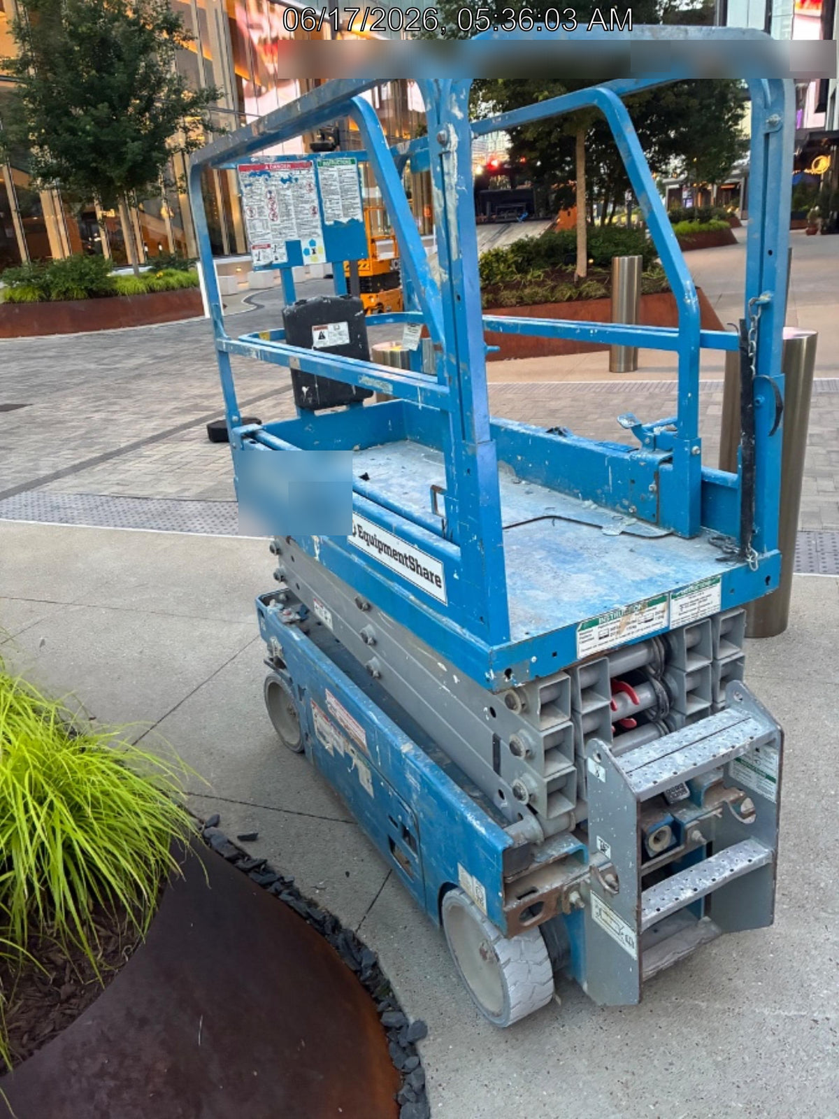2019 Genie GS-1930 Fixed rails with chain Entry