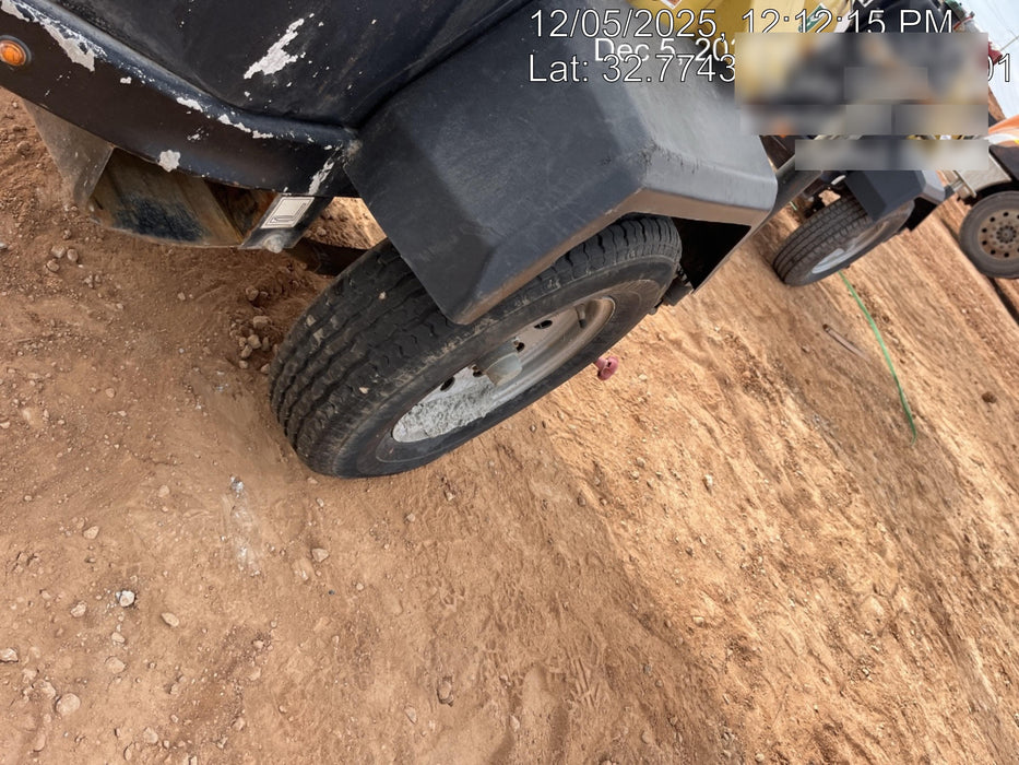 2022 Allmand NLV3GR (4) LED Light Fixture 350W, 23' Vertical Mast, 3kW Prime, Towable, Deep Sea L401, Leveling Jacks, Yanmar T4F 5.8hp