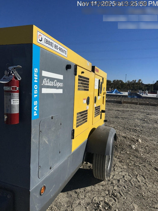 2020 ATLAS COPCO PAS 150 HF CS Enclosed